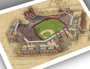 There Used To Be A Ballpark Colt Stadium 13x19 Large Print - There Used To  Be A Ballpark