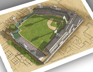 There Used To Be A Ballpark Washington D. C. - Griffith Stadium 13x19 ...